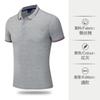 Camisa Polo Bordada Personalizada Camiseta com Lapela Camisa Curta Roupas de Trabalho Camiseta com Logotipo para Publicidade Camisa Corporativa Personalizada para Negócios Camisa Cultural