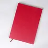 Caderno B5 de Couro Macio com 12mm e 18 Linhas, Espaçamento Largo de 1,2cm entre Linhas, Caderno de Grade Grande