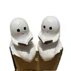 Venta Caliente Transfronteriza Halloween Lindo Fantasma Lámpara de Lectura Decoración Adorno Material de Silicona Lámpara de Lectura de Mesita de Noche Venta al por Mayor