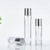 Botella de perfume embotellada, botella vacía de perfume, botella de spray portátil de prensado, botella de perfume cilíndrica de 20 ml, 30 ml y 60 ml.