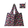 Bolsa de Compras Plegable Ecológica de Tela Oxford 210D Grande Portátil Tote Bolsa de Almacenamiento Gran Capacidad Bolsa de Compras para Supermercado