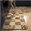 Alfombrilla de Suelo de Barro Diatomeas para Cocina del Hogar Alfombrilla Suave Simple Moderna Nueva Alfombrilla Absorbente de Aceite Antideslizante Resistente a Manchas Absorbente de Agua Secado Rápido