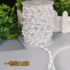 Cortina de Hilo de Cuentas Acrílicas Cortina de Hilo Camino de Boda Cadena de Cristal de Plomo Escena de Boda Decoración de Techo de Escenario Cortina de Puerta DIY Partición