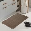 Felpudo para Puerta de Entrada Cocina, Antideslizante, Resistente al Aceite, Limpiable, Resistente a Manchas, Felpudo Absorbente para Baño del Hogar, Felpudo para Recibidor