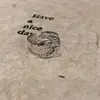 Anillo de Apertura Estrella Luna Estilo Frío para Mujer Anillo de Lujo Ligero con Sentido de la Moda Anillo de Dedo Versátil Personalizado de Nicho
