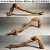 Ornamento de Paisaje de Madera para Acuario Tamaño Pequeño Puente de Arco de Madera de Tejo Morado Natural Tocones de Árboles Sudamericanos Plataforma para Tomar el Sol de Tortuga Escondite Pilar Hundido