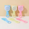 Peine para bebé Traje de cuidado Peine masajeador para cuero cabelludo de bebé Peine para cabello de bebé Cepillo de baño