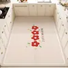 Tapete Especial para Piso de Cozinha Impermeável de PVC Lavável Resistente a Manchas Sem Lavagem Antiderrapante e à Prova de Óleo Cobertura Total Grande Área