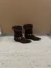 Botas de Tacón Grueso con Punta y Hebilla Estilo Coreano para Mujer 2026 Invierno Botas de Montar de Media Caña con Solapa Decoración de Remaches Botines Ajustados