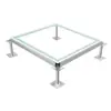Máquina de piso de vidro vertical suspensa para sala de máquinas, piso visual móvel, piso em rede, piso antiestático, piso elevado, fabricantes
