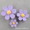 Accesorios de Resina Margarita Pequeña Girasol Funda de Teléfono DIY Materiales para Niños Pegamento Crema Accesorios para el Cabello Flores Hechas a Mano