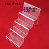 Não. 4 4 camadas alargadas transparente carteira rack estante cosméticos display rack bolsa display rack CD frame óculos frame