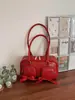 Bolsa de Ombro Pequena de Nicho Coreana para Mulheres, High-End, Grande Capacidade, Retrô, Versátil, Para o Trabalho, Bolsa Boston