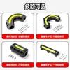 Parachoques de Motocicleta Bloque Anticolisión Vehículo Eléctrico Parachoques Cabeza de Goma Anticaída Almohadilla Protectora Engrosada Universal Bloque Reflectante