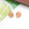 Colgante navideño de aleación de aceite con gota de oro KC de 20 tipos mixto, accesorios de joyería para bricolaje, colgante de joyería, árbol de Navidad.