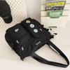 Bolso Cruzado Informal Estilo Coreano Estilo Ropa de Trabajo para Hombre, Gran Capacidad, Moderno, Versátil, para Deportes, Viajes al Trabajo, Estudiante Universitario, Bolso de Hombro Portátil