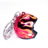 Llavero de Casco Colorido de Alta Calidad de Fábrica Colgante de Equipaje Boutique Casco de Motocicleta Casco de Pato Rompe-Cascos