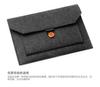 [Bolsa de fieltro para computadora] fabricantes suministran bolsa multifuncional para computadora plana de fieltro para iPad se puede personalizar