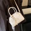 Bolso Cuadrado Pequeño de Moda de Este Año para Mujer 2025 Versión Coreana Nuevo Bolso Bandolera Sencillo para Hombro Bolso Casual de Moda para Mujer