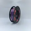 Filamento para impresión 3D, filamento PLA seda bicolor, 250G, filamento PLA seda, compatible con impresoras Bambu Lab y Creality, etc.