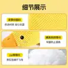Brinquedo para Pets para Cachorros, Gadget para Alívio do Tédio, Boneca de Pelúcia Pato Amarelo, Brinquedo para Cachorro com Som, Brinquedo para Cachorro para Roer e Resistente a Mordidas