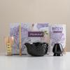 Set de Té Matcha Japonés Color Rosa Flor de Cerezo Transfronterizo Juego de 7 Piezas Batidor de Té Tazón de Matcha Soporte para Batidor de Té Juego en Caja de Regalo