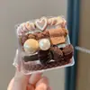 Gomas para el pelo de niños, nuevo estilo 2026, con diseño de lazo, bandas elásticas para el pelo para niñas, suaves con el pelo, alta elasticidad, círculos para coleta, accesorios para el pelo