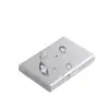 Portatarjetas Antirrobo de Metal Bolsa de Almacenamiento de Identificación para Hombres y Mujeres Caja de Tarjetas Antidegaussing de Acero Inoxidable Portatarjetas Bancarias