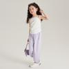 Nova Camisola de Verão para Meninas 2024 Estilo Coreano com Pregas Laterais Camisola para Bebê Disponível em Várias Cores