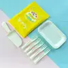 Prato Descartável de Bolo e Conjunto de Talheres de Grau Alimentício, Prato de Bolo de Aniversário, Garfo, Prato de Papel, Faca e Garfo, Conjunto Combinado de Velas