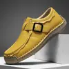 Zapatos de Mujer Transfronterizos de Amazon, Zapatos tipo Mamá de Suela Blanda para Primavera y Verano, Zapatos de Enfermera, Zapatos para Conducir, Zapatos Planos, Zapatos Cómodos para Mujer