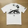 Comercio Exterior Transfronterizo Hellstar Hellstar Marca de Tendencia Europea y Americana Talla Grande Holgada Sudadera Camiseta Casual de Manga Corta para Hombre y Mujer