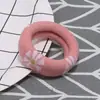 Goma para el pelo de cuadros grande con forma de corazón, estilo retro coreano, cuerda elástica de alta gama para coleta, accesorio para el pelo para mujer