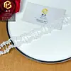 Encaje Bordado Soluble en Agua Poliéster Seda Doble Cara Usable Cinta Adhesiva Accesorios para Ropa 3cm Accesorios de Encaje Lolita Código de Barras