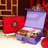 Caja de Dulces para Boda, Caja de Souvenir de Boda de Alta Gama, Bolsa de Dulces, Creativa Caja China Vacía de Compromiso Embalaje Caja de Regalo