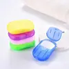 Escamas de Jabón, Hojas de Jabón, Jabón para Lavarse las Manos, Papel de Jabón, Escamas de Jabón Desechables para Exteriores en Caja, Jabón Mini Portátil para Viaje y Hotel