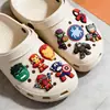 Charms para Zapatos tipo Clog de Superman Decoraciones para Zapatos de PVC Accesorios DIY Decoraciones para Zapatos Hebilla DIY Juguetes de Moda