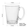 Caneca pequena com alça caneca para bebida caneca com orelha caneca para chá leite caneca para milkshake caneca para chá de frutas atacado LOGOTIPO