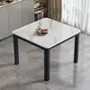 Juego de mesa y sillas de comedor de vidrio templado, apto para apartamentos pequeños, mesa cuadrada para dos personas, diseño simple, ideal para propiedades de alquiler, de dos niveles