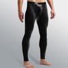 Pantalones térmicos para hombre hechos a medida con separación de pistola y bala, corte ajustado, leggings con bolsillo, estilo básico, otoño e invierno, pantalones térmicos juveniles