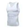 Colete esportivo de treino respirável de secagem rápida para fitness sem mangas para homens, verão, transfronteiriço, elástico, para corrida, basquete, camada base, camisa justa