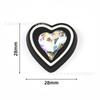 Accesorios de Joyería con Pedrería en Forma de Corazón Estrella, Esenciales para Decorar Zapatos Crocs, Materiales para Pasadores de Pelo, Accesorios, Joyería Brillante con Pedrería Estilo Coreano
