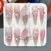 Atravessando Fronteiras 1-100 Modelos de Produtos Acabados Compostos Puros Feitos à Mão Atacado Fábrica de Adesivos de Unhas Postiças Coleção de Unhas Usáveis
