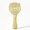 Peine de Pelo Hueco con Forma de Gato Mini Portátil para Aseo Diario, Antiestático, Peine para Peinar el Cabello que No Tira