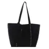Diseño de Mujer Remache Personalidad Casual 2026 Moderno Gran Capacidad Moda de Moda Bolso de Hombro Único Bolso Tote