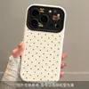 Adecuado para fundas de teléfono Apple 18 Pro Max y iPhone 18 Pro, con un diseño creativo de cordón, protección contra caídas y un lindo patrón de estrellas y osos