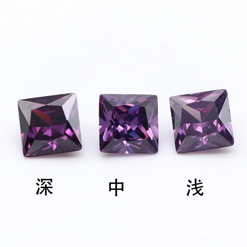 紫红正方锆石