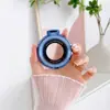 Adequado para homens e mulheres, suporte de anel invisível portátil, suporte de carregamento magnético multifuncional para telefones Apple, modelo universal com padrão de CD