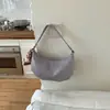 2026 Nueva Bolso de Hombro Cruzado para Mujer Simple Casual Gran Capacidad Elegante Único Diseño de Nicho Bajo el Brazo