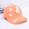 Gorra de Béisbol Infantil de Conejo Lindo de Dibujos Animados Gorra de Pico Personalizada con Visera Curva Gorra de Hip-Hop para Baile Callejero Gorra de Sol de Verano